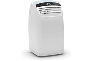 Olimpia Splendid 02141 Dolceclima Silent 12 A+ WiFi Mobiles Klimagerät 12.000 BTU/h max, 2,7 kW, Gas R290, Italienisches design, white