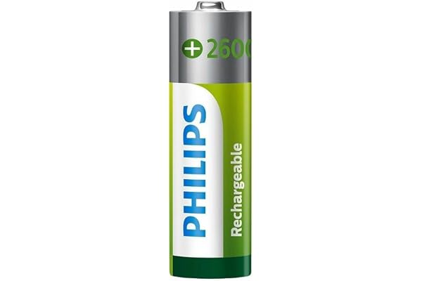 Philips MultiLife Batterie NiMH AA Mignon 2600 mAh 4er Paquet