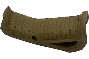 HOUSON Airsoft FrontGriff, Nylon Ergonomischer Griff Taktischer Griff Vertikaler Griff für 20mm Picatinny Schiene Montage(F-SG)