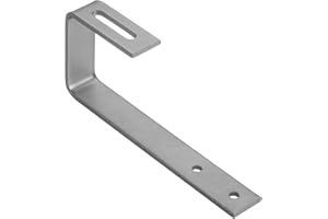 Avoltik Lot de 1 crochet de toit photovoltaïque pour bitume, ardoise et tuiles I Crochets de toit solaires de qualité supérieure en acier inoxydable 1.4301