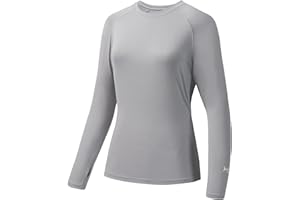 Bassdash Donna UPF 50+ UV Sun Protection T-Shirt a Manica Lunga per la Pesca e l'escursionismo
