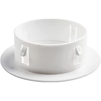 Copertura Fori Parete 80mm - Tappi Decorativi Bianchi Per Tubi Aria Condizionata, Ventilazione - Foto 7