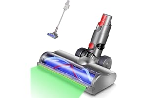 ‎SHEPANYI shepanyi LED Bürste Kompatibel für Dyson V12 Detect Slim.Staubsaugerkopf-Ersatzteile,Staubsauger Bürste Hartbodenaufsatz Zubehör für Hartböden und Teppiche.