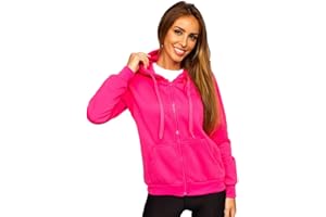 BOLF Mujer Sudadera Cerrada con Capucha Pulóver Jersey Blusa Suéter Estampado Sweatshirt de Manga Larga Jacket Fitness Deporte Outdoor Estilo Deportivo Mix A1A