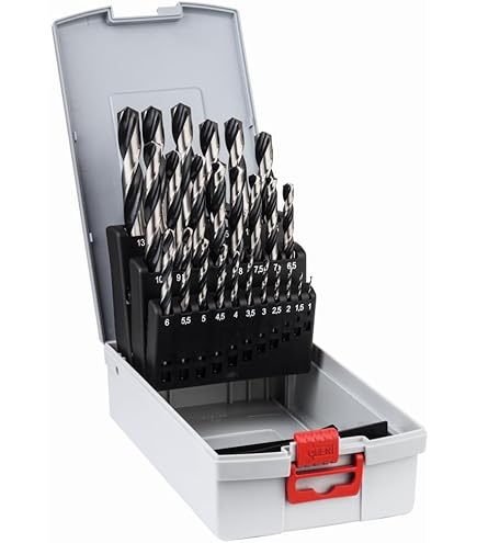 Hilti Juego de brocas de acero HSS de 1 a 10 mm