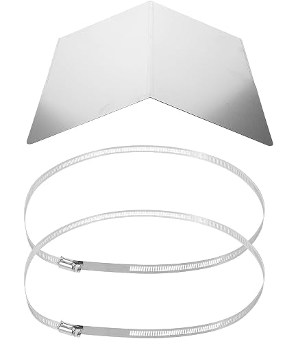 Copertura Antipioggia Per Telecamera Esterna In Acciaio Inox – Con Staffa A Parete, Finestra Trasparente, 23x30 Cm, Per Videosorveglianza