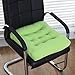 Produktbild Weiche sitzkissen Pad,Perfekte kissen indoor Outdoor,Küche büro sitzauflagen,Car seat kissen,Schwarz-hellgrün 50x50cm(20x20inch)