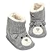 Voberry® Infant Baby UNIX Winter Soft Sole Crib Warm Flats Boot Toddler Prewalker Shoes (2)