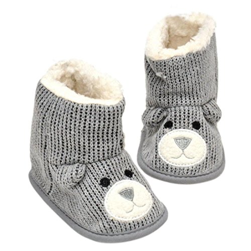 Voberry® Infant Baby UNIX Winter Soft Sole Crib Warm Flats Boot Toddler Prewalker Shoes (2)