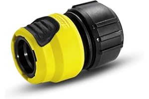 Kärcher 2.645-194.0 raccord, Noir, Jaune, Plus con aquastop
