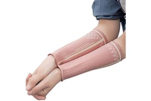 Tumnea Sport Basket Pallavolo Badminton Compressione Braccio Gomiti Manicotto del Braccio, Compressione Manicotti Protezione dell'avambraccio per Sport Supporto del Polso - 1 Paio