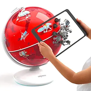 Shifu Orboot Mars - Interactive AR Globe, Space Adventure Educational Toy for Boys & Girls - STEM Toy & Gift for Kids Ages 6 - 12 Years(App Based Globe, Device Not Included) | Multi color