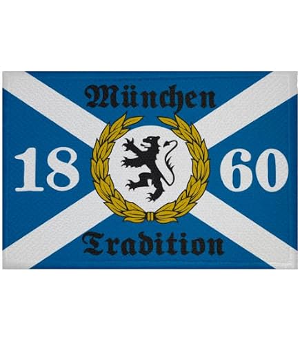 Aufnäher Mecklenburg-Vorpommern Flagge - 9x6 Cm, Zum Aufbügeln Oder Nähen