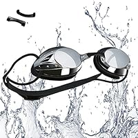 Occhialini da Nuoto, Anti-Appannamento Occhiali da Nuoto Agonistico Protezione UV Impermeabile per Adulti, Bambini +10 Anni, di VETOKR