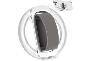 OFFCUP Magnetisk mobilringhållare för Magsafe, mjukt silikongrepp, mobilring för Magsafe med metallringar kompatibel med iPho