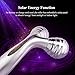 TOUCHBeauty TB-1682 Face Massage Roller with 70 degree V-shaped Lifting Microcurrent Device For Facial Toning & Lifting Body Slimming Skin Tighten Anti Ageing Device (Silver)