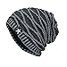 Price comparison product image Winter Knit Hat, Toamen Unisex Knit Cap Hedging Head Hat Beanie Cap Warm Outdoor Fashion Hat, Pentagram Plus Cashmere Hats (Gray)