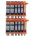 Produktbild Generisch Kompatible Tintenpatronen Ersatz für Canon PGI 550XL 550 XL CLI 551XL 551 PGI-550 PGI-550XL CLI-551 CLI-551XL PGI-550XL CLI-551XL Tintenpatronen Hohe Kapazität kompatibel für Canon PIXMA MG5450 MG5550 MG6350 MG6450 MG7150 Ip7250 MX925 MX725 IX6850 IP8750 Tintenpatronen für Inkjet Drucker (4 Grossen Schwarz,2 Klein Schwarz,2 Cyan,2 Magenta,2 Gelb)