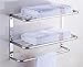 Produktbild NAERFB Bad Regale Edelstahl Bad Storage Rack/Regal eingebetteten Schraube Bad (Farbe: 8* (C 47 cm))