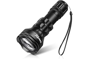 KEENZO Torcia a infrarossi | Lunghezza d'onda nascosta 940 nm aggiornata | Illuminatore IR per dispositivi di visione notturna | Lente asferica da 45 mm | 172 g Facile da trasportare