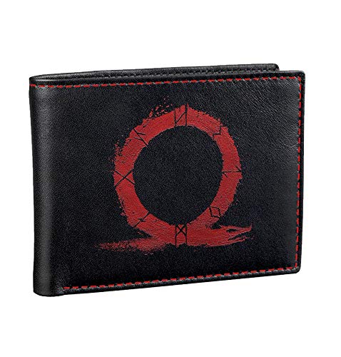 Preisvergleich Produktbild Gaya God of War Wallet Münzbörse, 19 cm, Mehrfarbig (Black / Red)