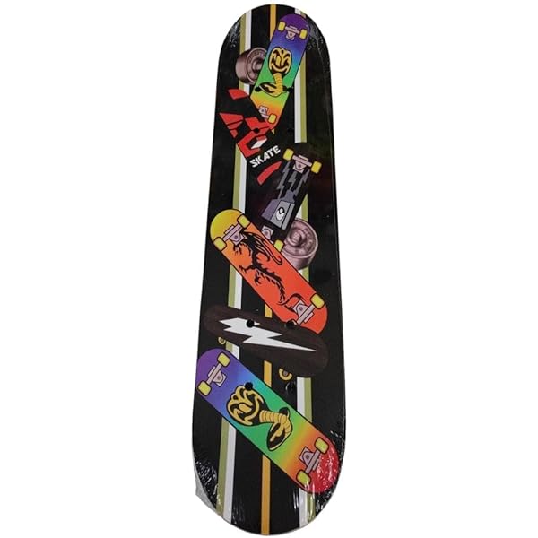 Buy IRIS Drop Through Long-Board - Maple Skateboard with Cool Bear