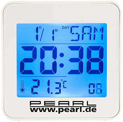 PEARL Digitaler Funkwecker mit Temperaturanzeige und Kalender - 3