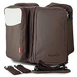 Zanza 3 in 1-Wickeltasche, Mehrzweck-Tasche, für Reisen, für Stubenwagen, für Babys und Kleinkinder, für Windeln, als Tragebettchen und Wickeltisch, tragbar, veränderbar