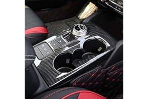 ‎HIGH FLYING HIGH FLYING für Focus MK4 2019-2022 Kohlefaserfarbe Interieur Mittelkonsole Schalthebel ABS Kunststoff 1 Stück