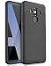 Produktbild Huawei Mate 10 Pro Hülle, KuGi Slim Weiches Stoßsicheres Gehäuse mit Spezial-Hexagon Texture Hülle Schutzhülle Soft Case Hülle für Huawei Mate 10 Pro Smartphone (Schwarz)