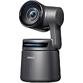 OBSBOT Tail Air NDI Streaming Camera 4K, AI Tracking PTZ kamera, akıllı uygulamalı, jest kontrol&uuml;, HDMI/USB-C/kablosuz web ka