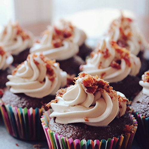 Oria Kuchen Spritztüllen Set, Professionelle 26 Stück Kuchen Einrichtungstipps, Hochwertigen Edelstahl Sahnehäubchen Rohrleitungen Düsen Gebäck Tipps mit 1 Wiederverwendbare Silikon Sahnehäubchen Tasche + 1 Standard Koppler + 1 Blume Nagel - 7