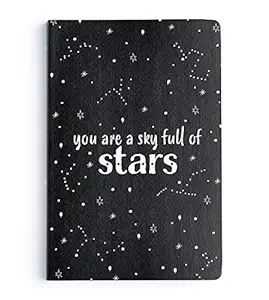 Factor Notes Notebook: 100 GSM, Dot Grid, A5, 144 Pages - Bullet Journal Diary (A Sky Full of Stars)