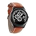 Produktbild X-WATCH QIN XW PRIME II Light cognac brown – ultra slim Android und iOS Smartwatch – elegante Herren Smartwach
