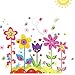 B-Comrade(TM) Flower Wall Stickers for Kids Rooms Home Sticker Nursery D¨¦cor