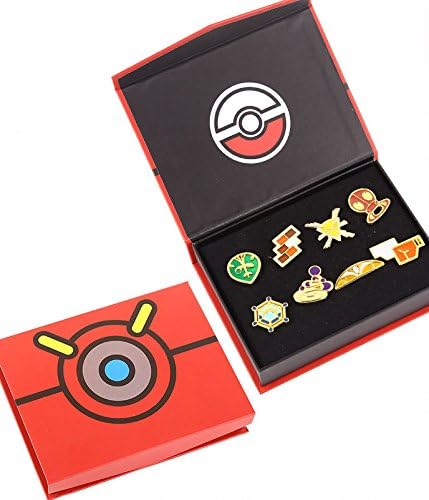Pokemon Anime Kalos League Gym Badge Set