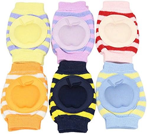RASCALS(UK) Kids Toddlers Infant Baby Safety Crawling Elbow Knee Pads Cushion Anti-Slip (Dark Blue)