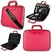 SumacLife Cady Collection Durable Briefcase Carrying Case with Removable Shoulder Strap for 15.6 in Laptops / Notebooks (Pink) RS.1399.00
