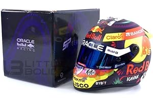 MBA SPORT Sergio Pérez Casco in miniatura Formula 1 Messico GP 2023 1:2