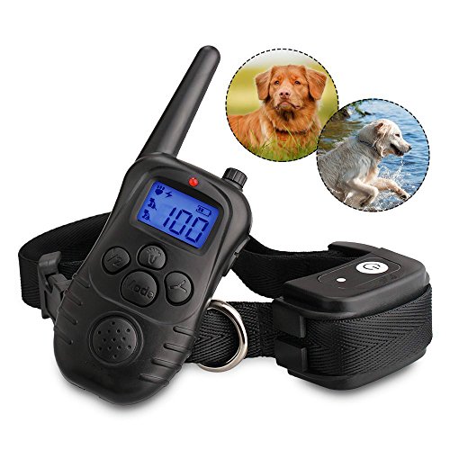 Preisvergleich Produktbild Chuangma Backlight LCD screen with Remote Beep / Vibration / Halsband