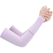 Maniche Gambe Protettive Con Protezione Solare – In Seta Di Ghiaccio, Compressione Leggera, Antiscivolo In Silicone