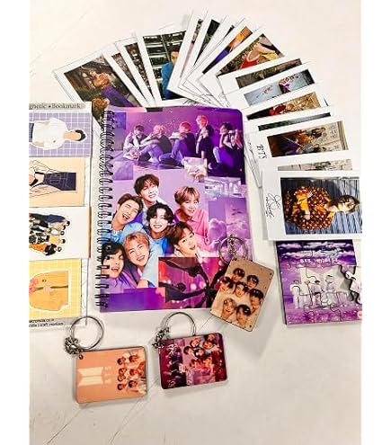 SINCE 7 STORE Metal BTS Mega Giftbox For BTS Fans, Includes 30