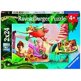 Ravensburger 2x24 Par&ccedil;a Gigantosaurus Dinozor Yapboz