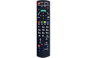 AZWOK N2QAYB000490 Zastępczy pilot do TV Panasonic TX-L32E30E TX-LR32E30 TX-PF50G30 TX-PF42G30E TX-L42E3E TX-LF42G20S TX-P46G30 E TX-P44 E 2GW3000 TX-L3 2E32E TX-P50GW20 TX-L32E31B TX-P50G20ES