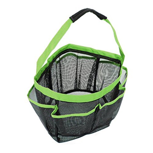 Ailiebhaus Netz Dusche Caddy Dusche Organizer Dusche Tasche für Reisen und Badezimmer (Grün) - 2
