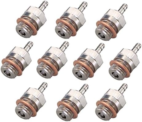 Yiguo 10pcs 70117 N3 #3 Glow Plug Spark Hot Nitro Engine Parts for Traxxas OS HSP RC 1:10 Car Himoto Redcat