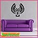 Produktbild Wandtattoo "Eule 2" [ca.60x60cm] Aufkleber Sticker Wallart Kinderzimmer Wohnzimmer Schlafzimmer Bad Küche WC Vinyl Sticker Vinyl Mural Sticker Pegatina Wandaufkleber Deko Wandbild Auto Car