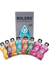 Acheter Boléro STRAWBERRY 24x3g Jus En Poudre Sans Sucre, édulcoré à La Stévia Vitamine C Pour Enfants Et Sportifs Gluten, Végétalien Saveur De Fraise ? Comparer Chez
