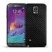 Produktbild Samsung Galaxy Note 4 Hülle, Conie Mobile Carbon TPU Backcover Silikon Schutzhülle Rückschale in Schwarz
