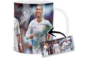 MUGSVILLE Cristiano Ronaldo Cr7 D Tasse Keramikbecher Mug